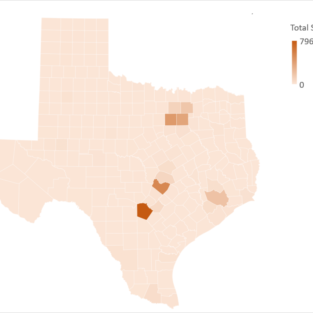 Texas Solar Installations December 2018 - Map - Solar to the People